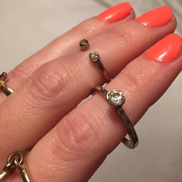 Midi ring set  - Picture 3 of 5